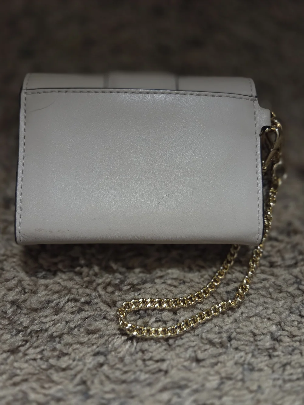 Michael Kors Whitney Small Chain Wallet - Light Blush Pink